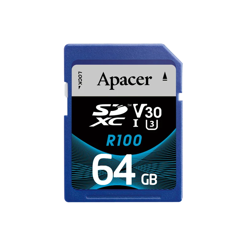 APACER SD Memory Card 32GB 64GB 128GB Storage