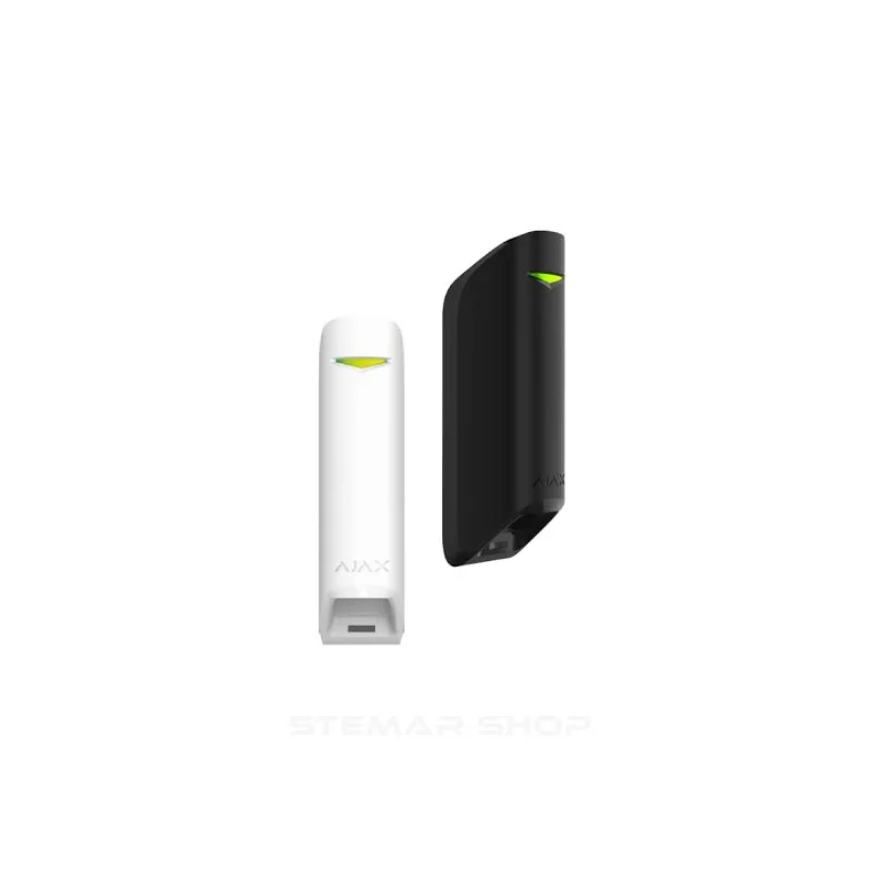 AJAX Curtain Beam PIR Sensor for Indoor Use, Black & White (A-PIRANTIMASK(B&W))