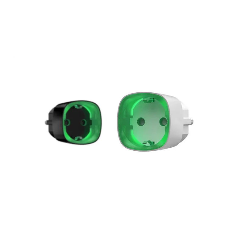 AJAX Socket Wireless Smart Plug with Power Consumption Monitoring, Black & White