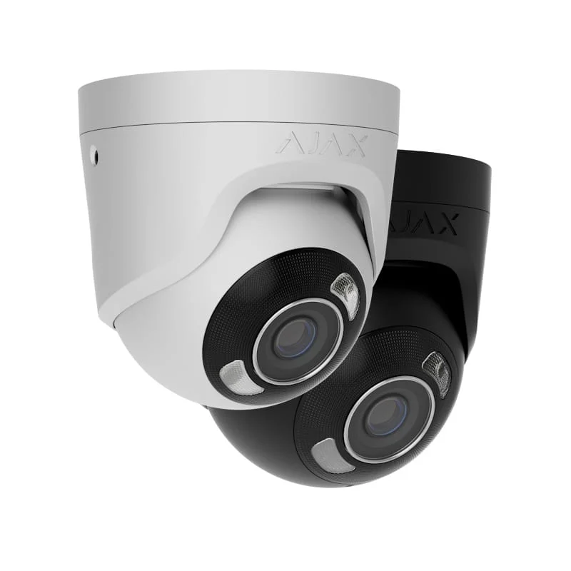 AJAX TURRETCAM 8MP 2.8mm Black and White Turret Camera