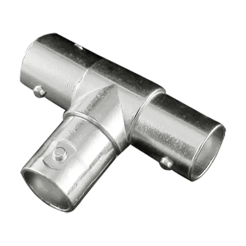 T Connector BNC Female to 2 BNC Female