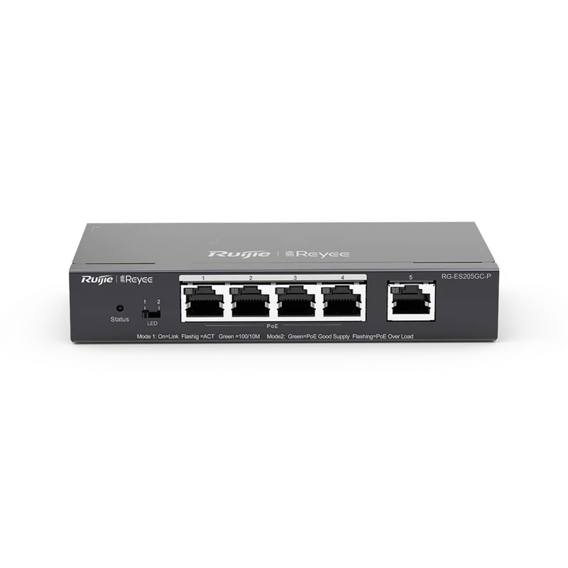 Ruijie RG-ES205GC-P 5-Port Gigabit Smart PoE Switch