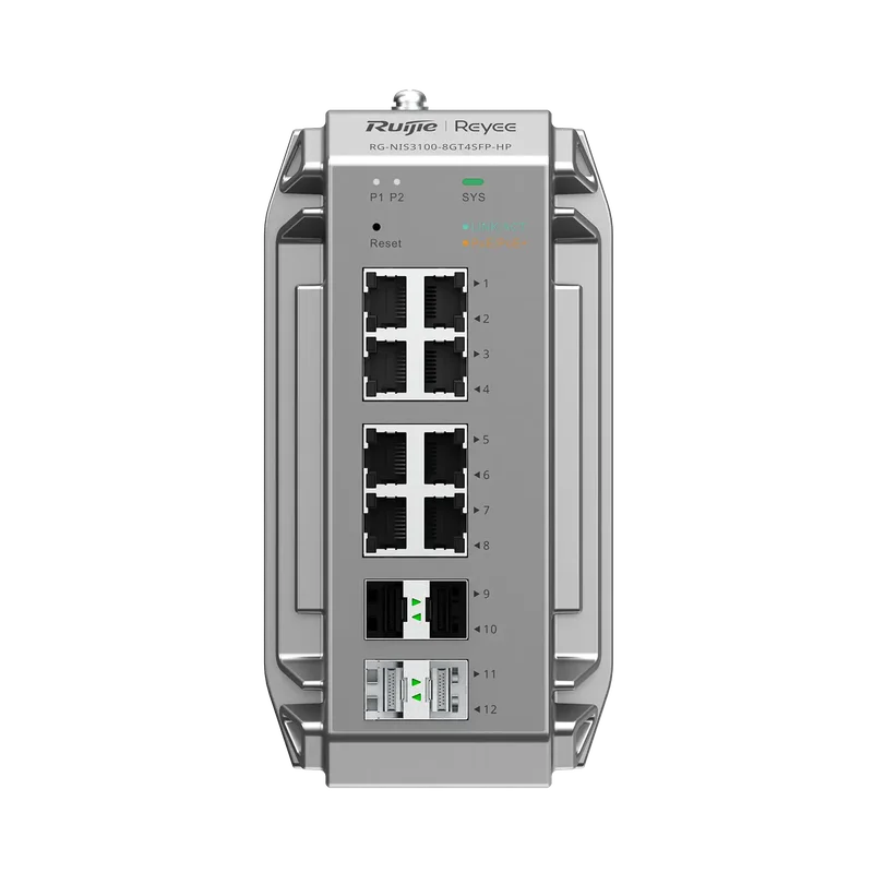 Ruijie RG-NIS3100-8GT4SFP-HP 8-Port Smart PoE Switch