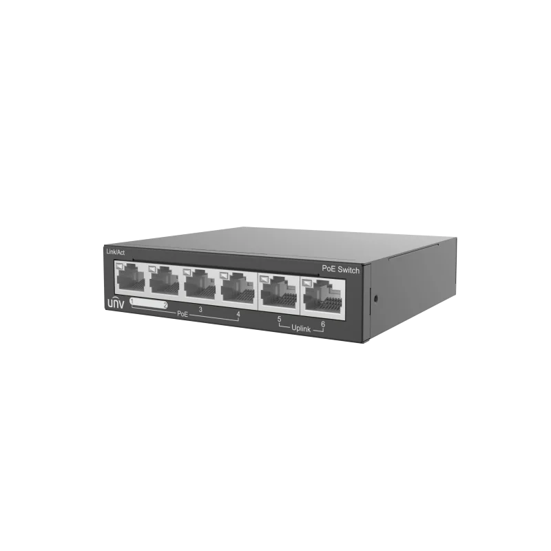 UNIVIEW 4 Port 2 Uplink Port PoE Switch Unmanaged